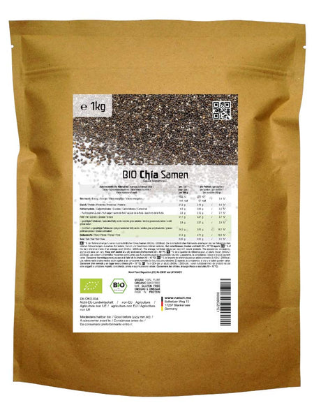 Bio Chiasamen 1 kg Vorratspackung